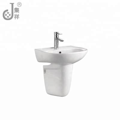 China China Factory High Tempreture Ceramic Pedestal LP212 Ceramic Wash Basin for sale