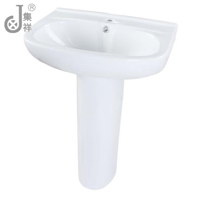 China Hands China Suppliers Ceramic Hand Wash Sink With Pedestal LP-810 for sale