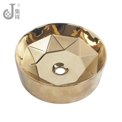 China Shampoo Sinks Wash Basin Display Quality ISO9001 Adjustable Gold Dining Room Good Basin for sale