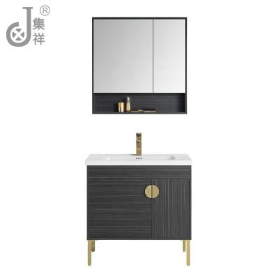 China 8903 modern eco-friendly modern bathroom furniture vanity cabinet for sale