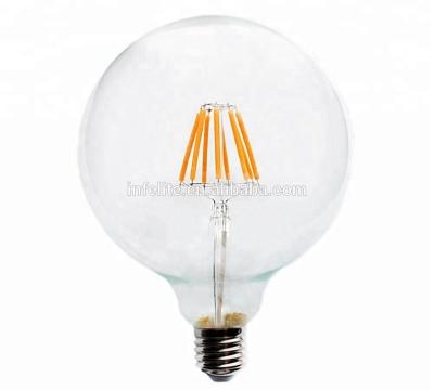 China G35 G45 G80 G95 G125 G225 E26 E27 B22 LED Glass Filament Globe Bulb Lamp Light 2W 4W 6W 8W 10W 12W for sale