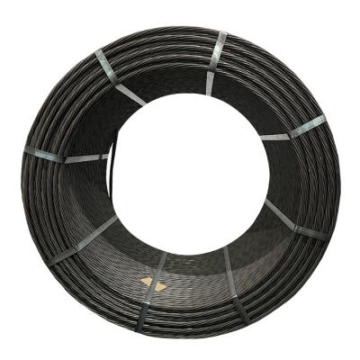 China 7 Wire Cold Drawn Prestressed Prestressed PC High Tensile Steel Construction Post Cable Tension Steel Wire For Construction Bridge for sale