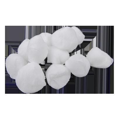 China With or without X-ray absorbent 100%cotton cotton gauze ball x-ray detectable disposable 100% peanut gauze ball à venda