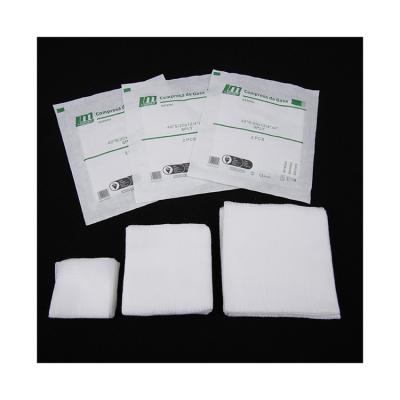 중국 Factory Sales Gauze Swabs Sterile 100% Cotton Gauze Swabs Soft Highly Absorbent 판매용