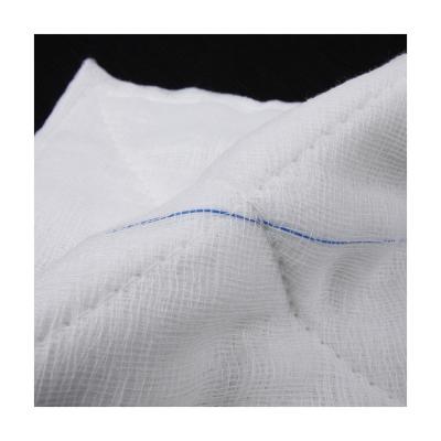 China 100% absorb cotton wholesale high quality medical gauze and bandage gauze fabric abdominal protection en venta