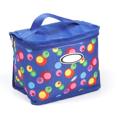 China Insulated small square cooler bag with zipper for beach for sale