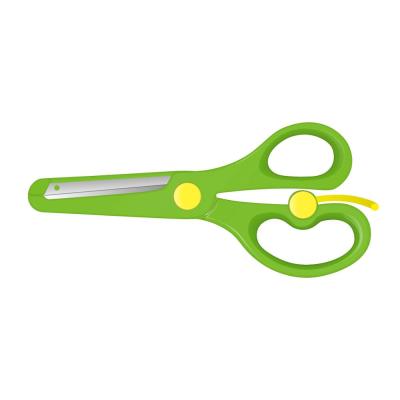 China Soft Handle Kids Shear Scissors with Antimicrobial Protection, Assorted Colors, for sale