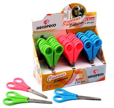 China China factory 24 pcs high quality kids shear scissors cheap crimping scissors for sale