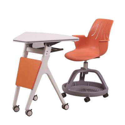 China New Modern Design School Furniture Office Study Desk And Chairs Student Desk With Chair Reading Table for sale