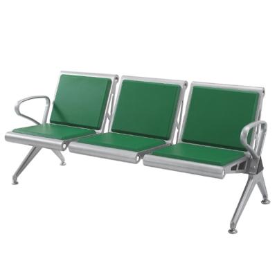 China 3 Seater Metal Modern Multicolor Iron Airport Sector Station Seats Bus Stop Waiting Chairs Bus Stop Waiting Chair for sale