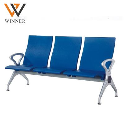 China Modern Public 3 Seater Bule Green And Red Black Chair Station Bus Seat Airport Waiting Room Waiting Chairs for sale