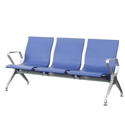 China Modern 3 Seater Airport Waiting Seating Chairs Public Airport Bus Station Passenger Bench Waiting Chair Chairs for sale