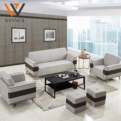 China Modern 1 3 seater modular office executive sofa with stainless legs sit lounge area office room sectional sofa for sale