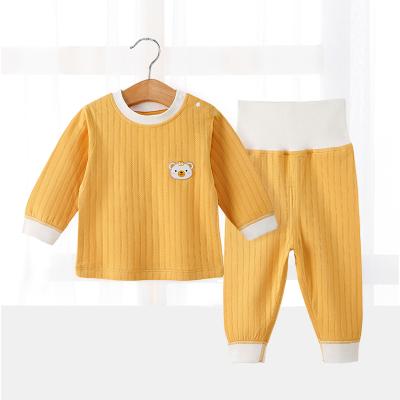 China 2021 new arrival baby clothes four seasons anti-shrink set wholesale infant clothing 100% cotton for toddlers for sale