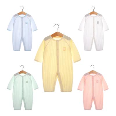 China 100% Cotton Baby Clothing Oneie Bebes Long Sleeved Baby Boy Girl Girl for sale