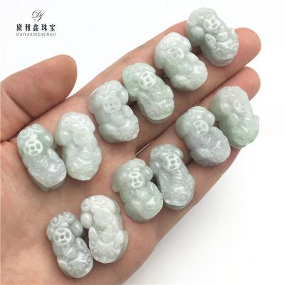 China Wholesale Natural Jade Stone, Brave Shape Jade Pendant Necklace, Suitable for DIY Jewelry Design for sale