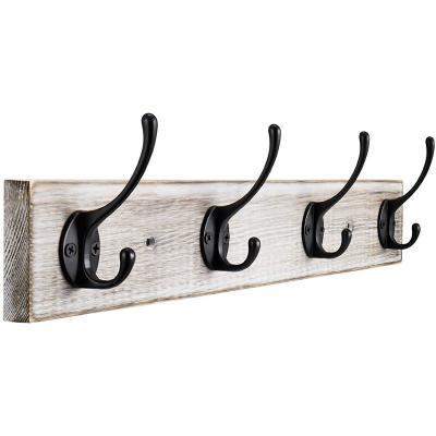 China Convertible Wall Mounted Vintage Wall Mounted Pinewood Hat Coat Rack Pinewood Hat Hanger Rack for sale