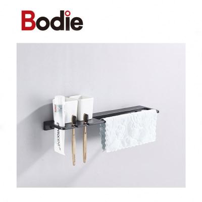 China Heater Modern Aluminum Multifunction Wall Mounted Single Bar Towel Rack for sale