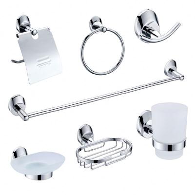 China China Bathroom Hardware Stainless Steel Bathroom Accessories Cheap Complete Set for sale