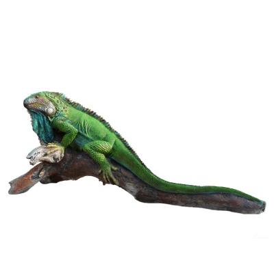 China Other High Quality Resin Lizard Animals Statue Figurines Garden Decoration Animal Figurine Desktop Decor Lawn Ornaments Art Gift for sale