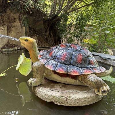 China Other China Factory Turtle Garden Figurines Statue Custom Polyresin Sculpt Home Decor Swimming Pool Decoration Turtle Lover for sale