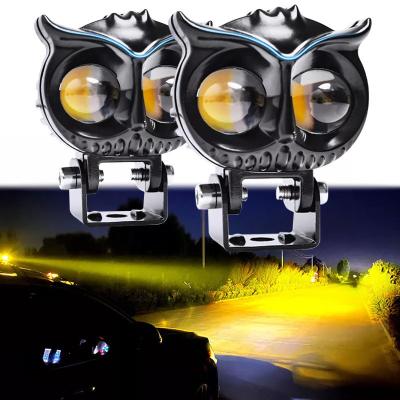 China Aerometal good quality headlight motorcycle driving fog light mini led light for motorbike spot for sale