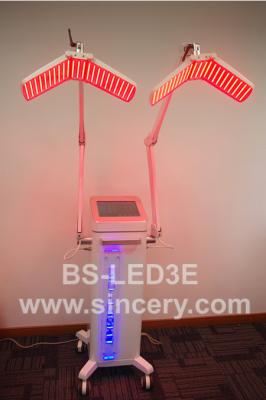 China LED phototherapy lamp with two heads Dual panel LED PDT therapy light BS-LED3E for sale