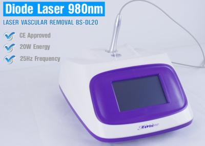 China Vein Vascular removal equipment Veins Spider Veins Removal 980nm Laser Vascular Therapy for sale