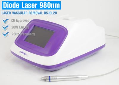 China Vein Vascular removal equipment 980nm diode laser spider vein removal machine for sale