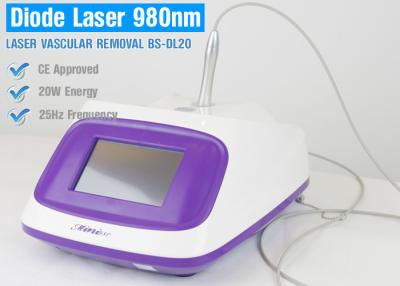 China Vein Vascular removal equipment diode laser 980nm spider vein removal machine for sale