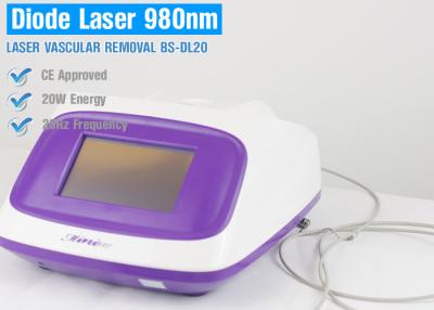 China Vein Vascular removal equipment 980nm diode laser vascular removal machine for sale