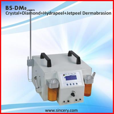 China Diamond dermabrasion microdermabrasion portable 4 in 1 Crystal diamond hydro peel jet peel microdermabrasion for sale