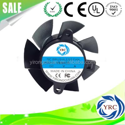 China Power Saving 6025 Low Noise Frameless DC Airflow Fan 2 Inch 5v 12v 24v 60*60*25mm Big With High Speed ​​Low Noise for sale