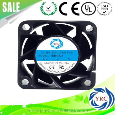 China FG 4028 DC 12v Axial Fan 40mm 40*40*28 mm 5v 24v Mini Computer Cooling Fan for sale