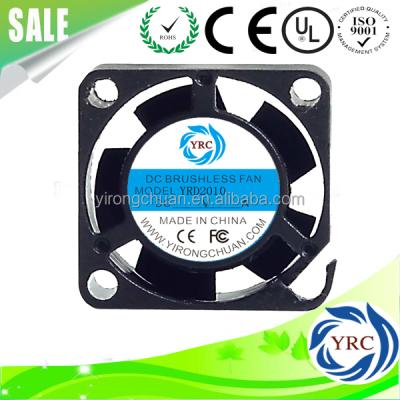 China Plastic 1 Inch 2010 MM 20*20*10mm 5V 9V 12V Micro DC Axial Fan With CE ROHS for sale