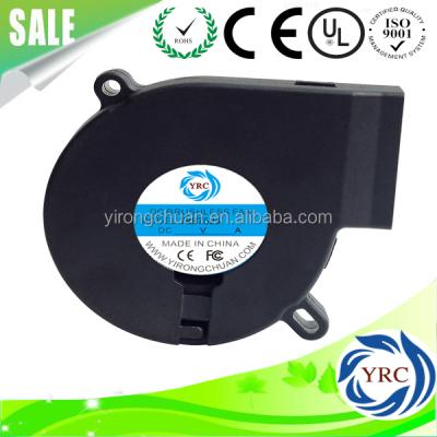 China 3 Inch Industrial Equipment CE RoHs Approved 75mm Mini Blower Fan 7525 High Speed ​​DC Fan Lowest for sale