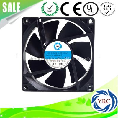 China FG/RD/PWM 3 Square Inch 80mm Small Fan 5V 12V 24V 8025 80x80x25mm DC Fan for sale