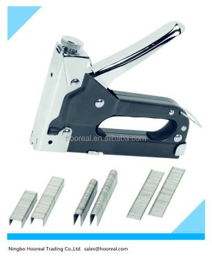 China Furniture Tool Metal Hand Tacker Stapler Firearm Stapler Single Purpose Nail Gun Kit Nail Board 4-14mm 3 Heavy Duty 4-14mm (5/32