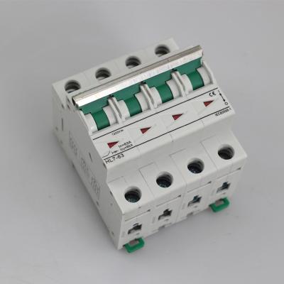 China Used at solar panel 63 amp mcb dc circuit breaker 3 phase dc circuit breaker for sale