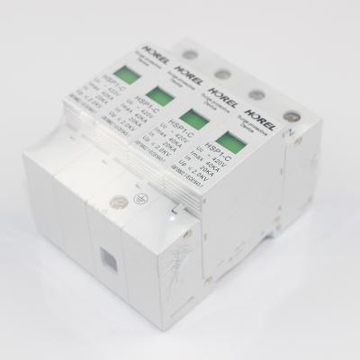 China Used at AC System AC SPD Surge Protector Device 2 Pole 4 Pole 20KA-40KA for sale