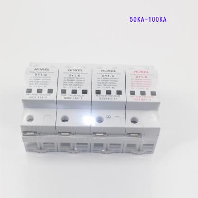 China Used to three phase AC system AC400V surge arrester 50KA-100KA 120KA CITEL SPD surge protector device. for sale