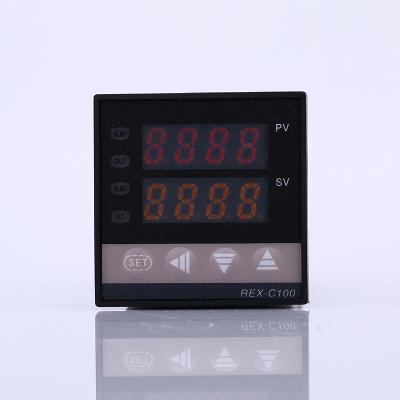 China REX-C100 Temperature Controller 48*48 PID K J S Pt100 Input Relay Output or SSR Output REX for sale