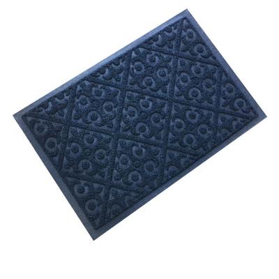 China Plastic Outdoor Cushion Cushioned PVC Door Mat Logo Welcome Mat for sale