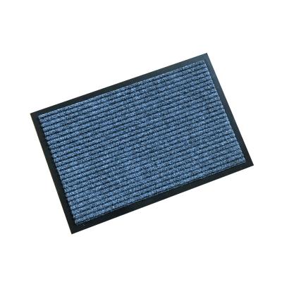 China Dust Removal Washable Anti Slip Ribs Design Outdoor Floor Mat Front Entrance Mat Entrance for sale