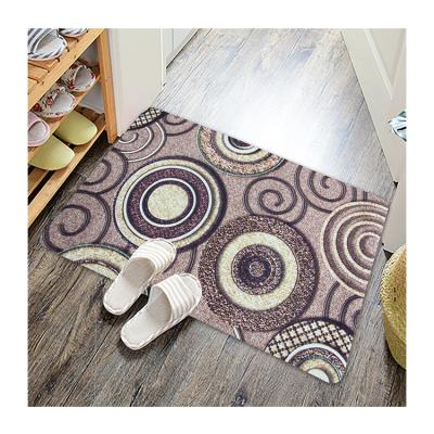 China Customized high definition printed door mat washable entrance for sale