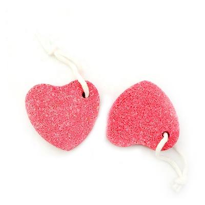 China Can be made with picture heart shape pumice stone for foot care for sale