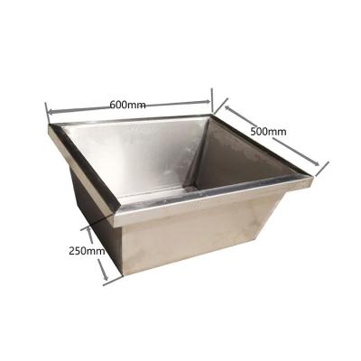 China Multifunctional High Quality Rectangular Stainless Steel Tray For Restaurant for sale