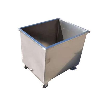 China Portable Stainless Steel Stored Eco Friendly Rectangular Water Storage Tank for sale