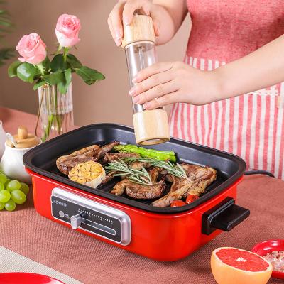 China Easy Operate KOBACH Pan Household Outdoor Cooking Pot Electric Grill Electric Cooking Barbecue for sale