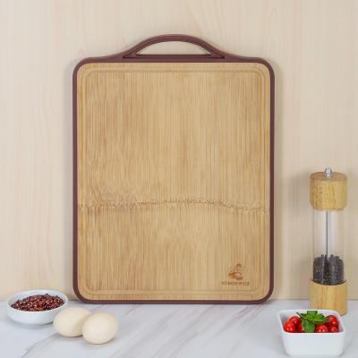 China Sustainable Double Sided Bamboo Vegetable Kitchen Meat Cutting Board KOBACH Mincer for sale